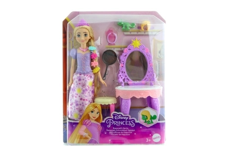 Disney Prinzessin Rapunzel mit stylischen Accessoires