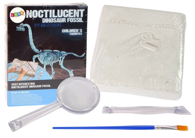 Archäologisches Ausgrabungsset Dinosaurierskelett 3D Brachiosaurus Hologramm