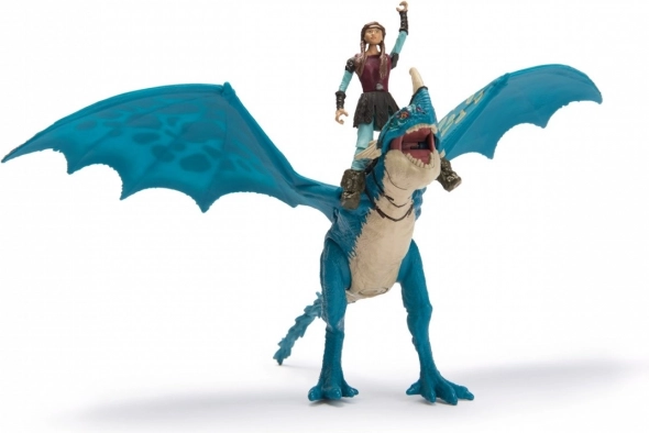 Figuren von Drachenzähmen leicht gemacht Krieger und Drache Sortiment