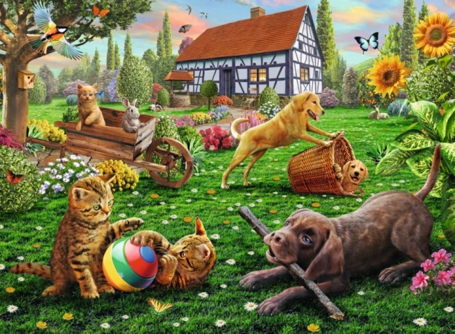 Ravensburger Puzzle Gartenabenteuer XXL 200 Teile