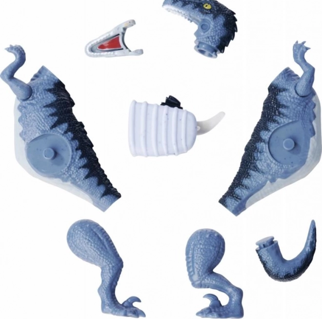 Leuchtende Dinosaurierfigur im Ei