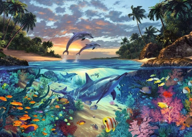 Puzzle Ravensburger Korallenbucht 1000 Teile