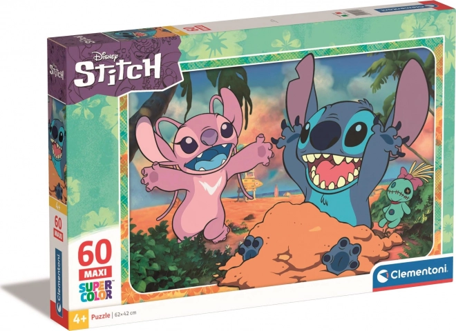 Clementoni Puzzle Stitch Maxi mit 60 Teilen