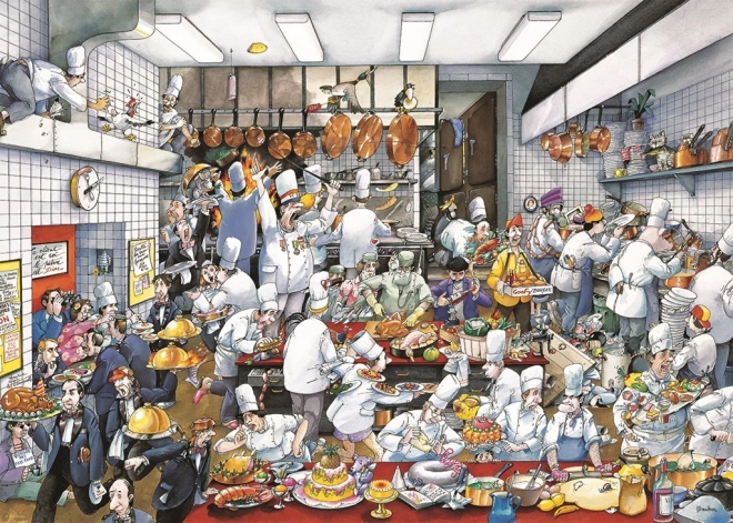 HEYE Puzzle Cartoon Classics: Kreative Köche 1000 Teile