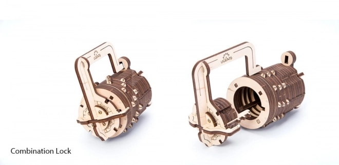 Ugears 3D Puzzle Zahlenschloss