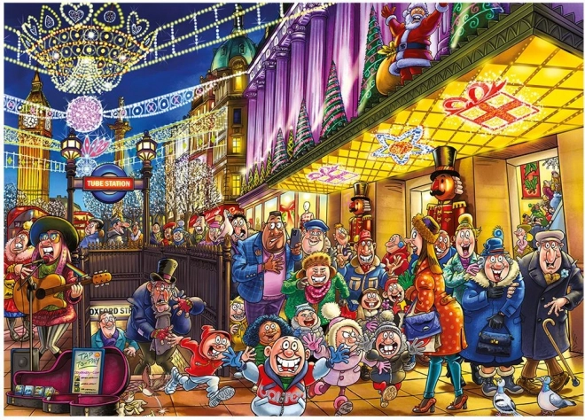 JUMBO Weihnachts-Puzzle WASGIJ 20: Magie der Weihnacht - 2x1000 Teile