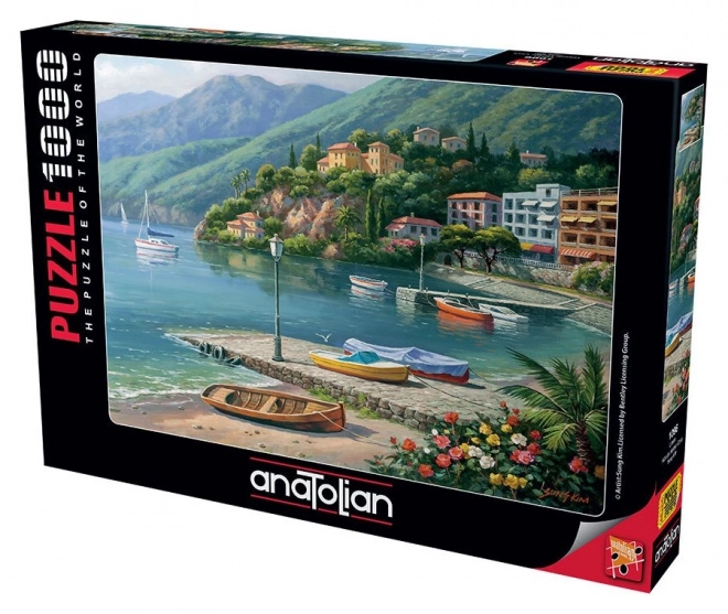 Puzzle Hillside Hafen 1000 Teile von AnAtOlIaN