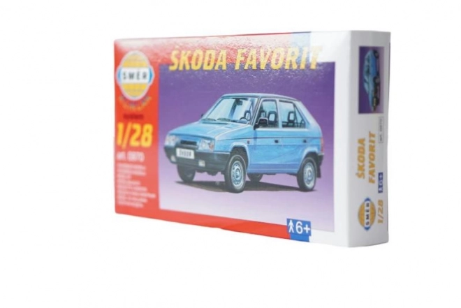 Škoda Favorit Modellauto Bausatz