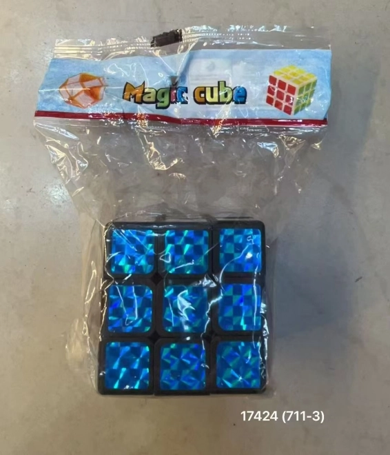 Glänzendes Puzzle-Würfel 5,3 cm