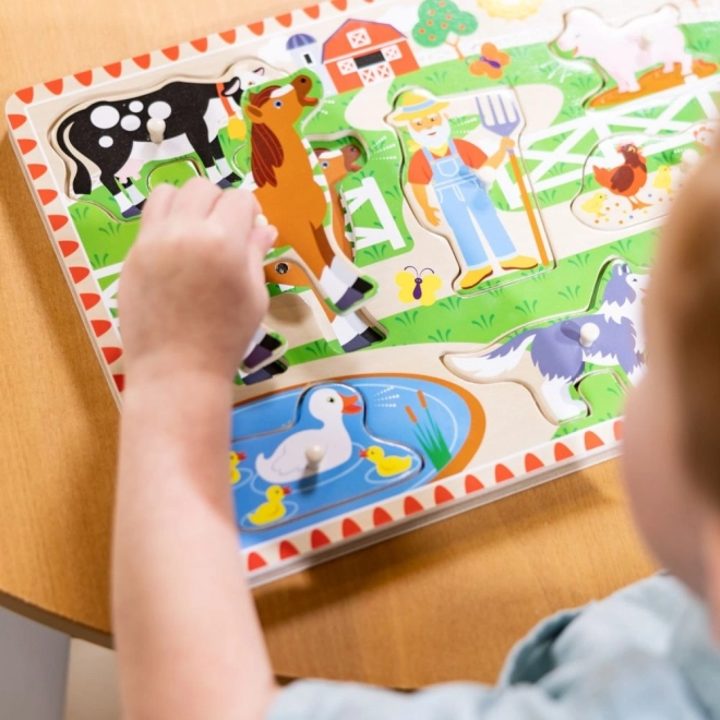 Musikalisches Puzzle Old MacDonald