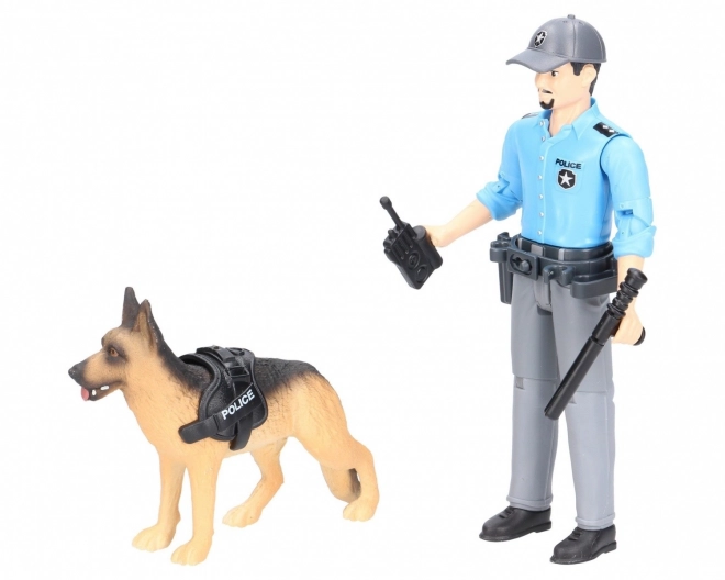 Bruder Bworld Polizist mit Hund