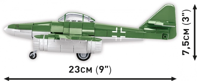 Messerschmitt Me 262 Bausteinmodell im Maßstab 1:48