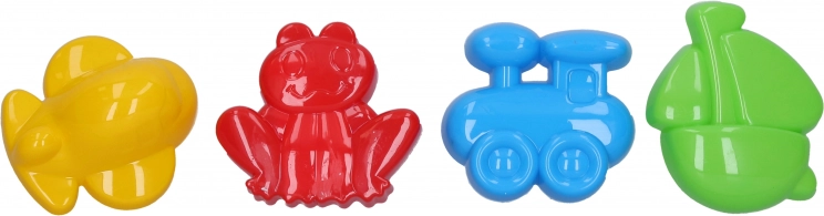 Set Sandförmchen 10 cm – 4 Stück
