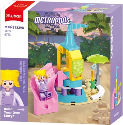 Sluban Metropolis Rutsche