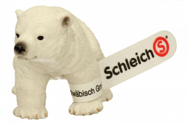 Schleich Junge Eisbär Figur