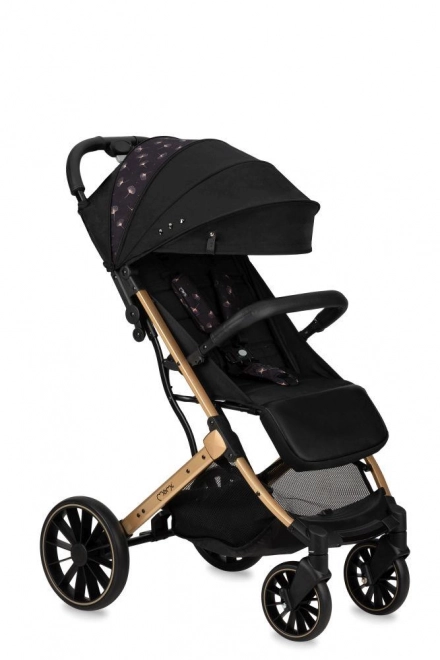 Sportlicher Kinderwagen MoMi Estelle Dakar Schwarz Ginko