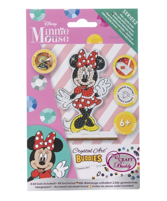 Minnie Maus Crystal Art Figur