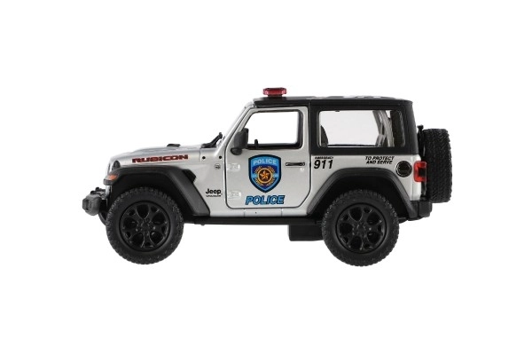 Kinsmart Jeep Wrangler Polizei Spielzeugauto