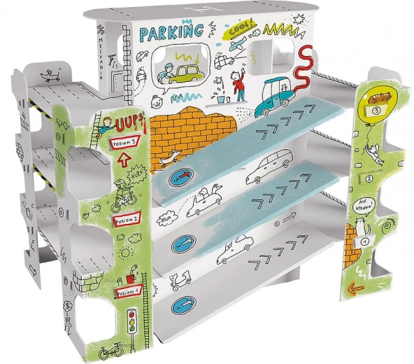 Leichtes Zusammenstecken ohne Kleber und Schere