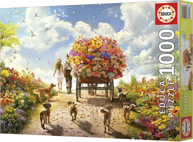 Educa Puzzle Blumenlieferung 1000 Teile