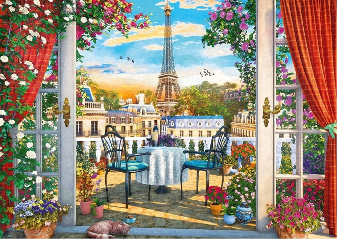 Puzzle Terrasse in Paris 1000 Teile