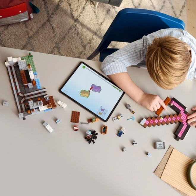 LEGO Minecraft Spitzhacke Schmiede
