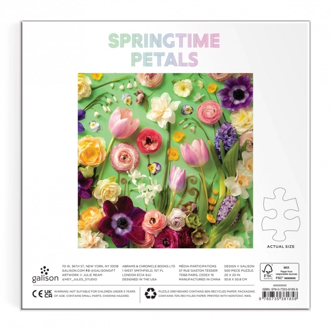 Puzzle Frühlingsblütenblätter 500 Teile