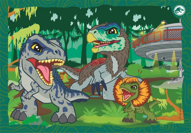 Clementoni Puzzle Jurassic World 4-in-1