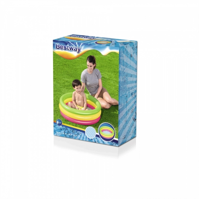 Drachen-Becken für Kinder Regenbogenfarben, 70x24 cm von Bestway