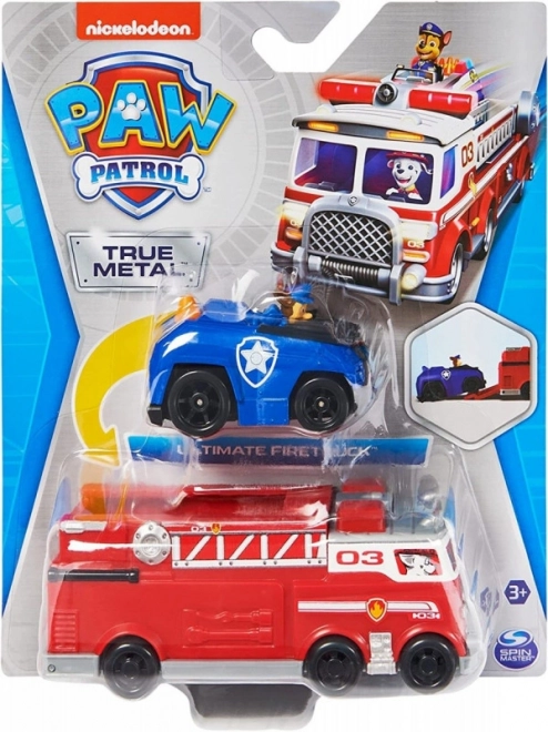 Feuerwehrwagen mit Fahrzeug - Paw Patrol