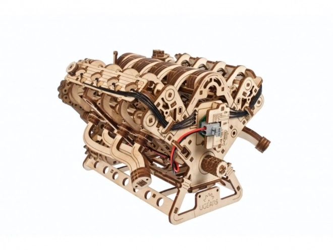 Ugears 3D Holzmechanik Puzzle V8 Motor