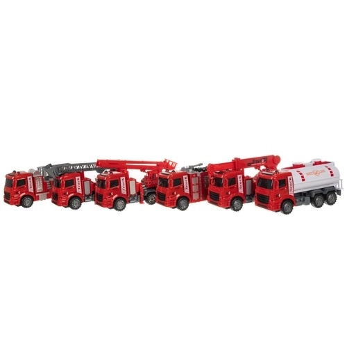 Feuerwehrautos Set für Kinder 6 in 1