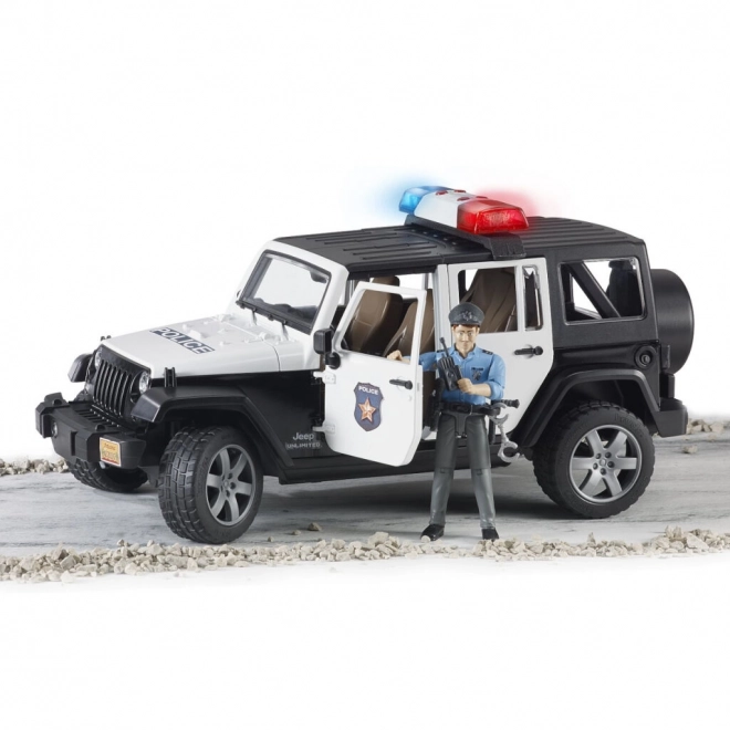 Jeep Wrangler Rubicon Polizei mit Figur