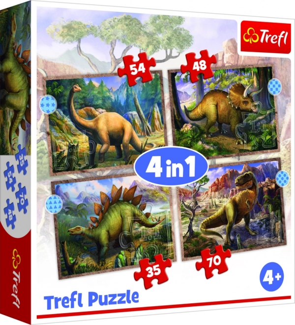 Spannende Dinosaurier-Puzzleset für Kinder