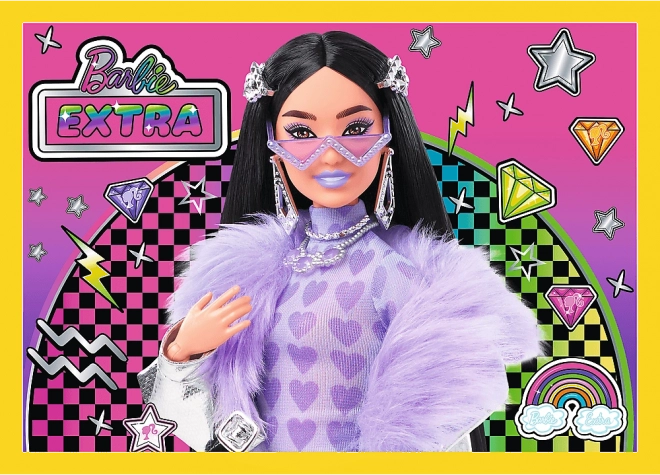 Barbie Fröhliche Welt Puzzle-Set