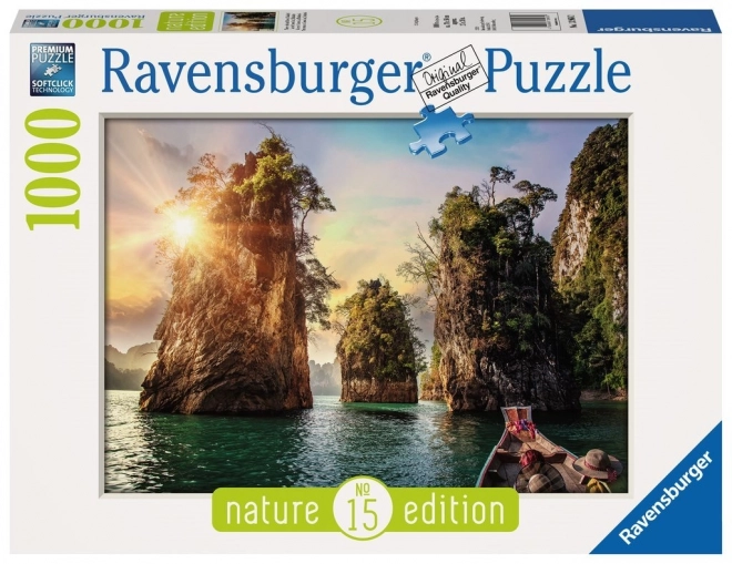 Ravensburger Puzzle Cheow Lan See Klippen Thailand, 1000 Teile