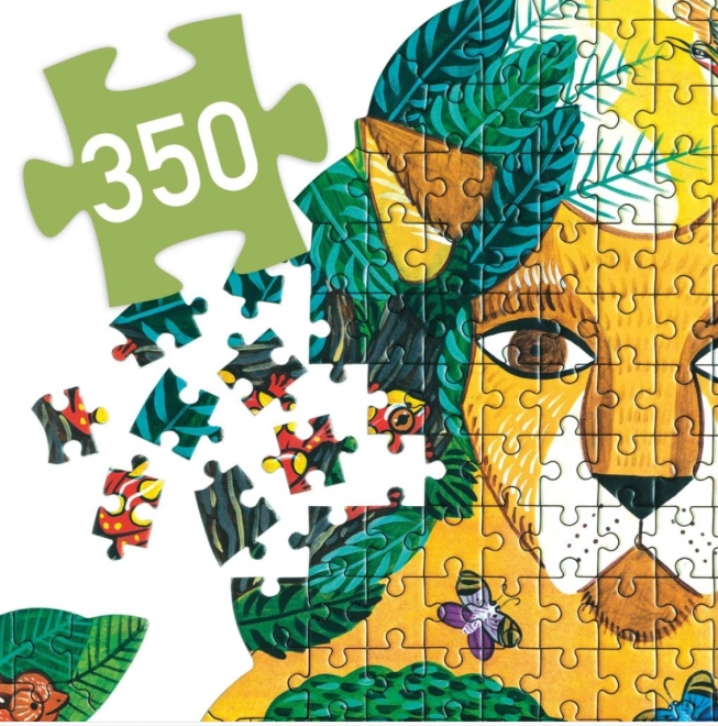 Djeco Puzzle Löwe 350 Teile