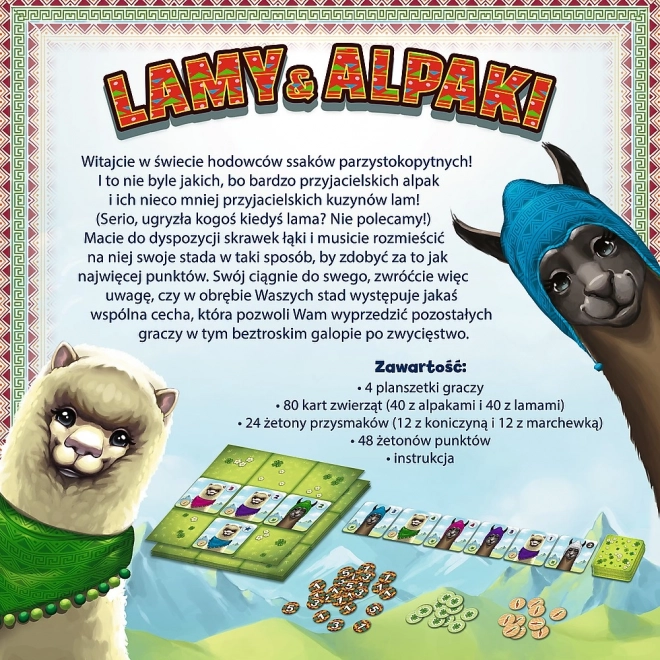 Lama und Alpaka Brettspiel