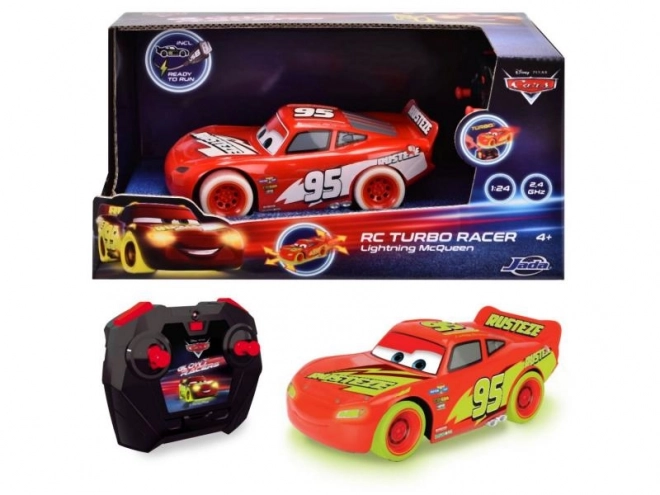 RC Autos Lightning McQueen Turbo Glow Racers 1:24