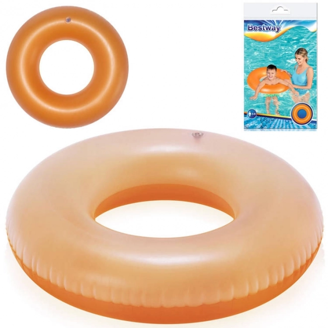 Bestway Aufblasbarer Schwimmreifen 76 cm für Kinder – orange