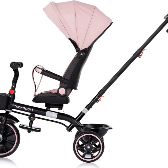 Chipolino Dreirad mit Verdeck Max Sport 2v1 rosa