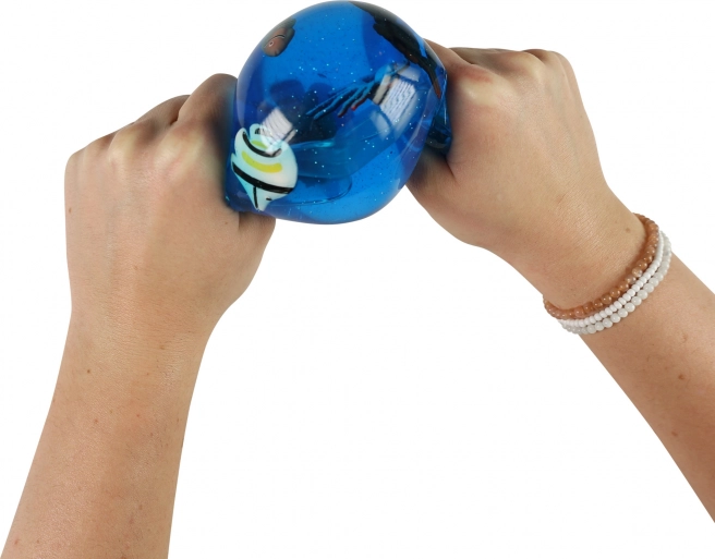 Wasserschlange mit Meerestieren gegen Stress