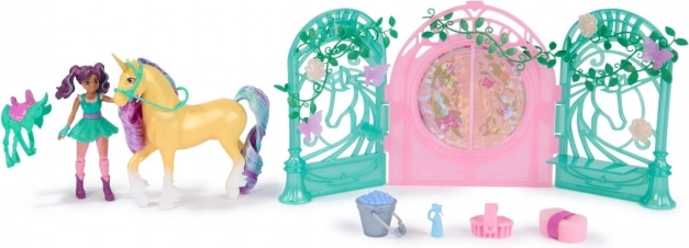 Farbwechsel - Einhorn Akademie Figuren Set
