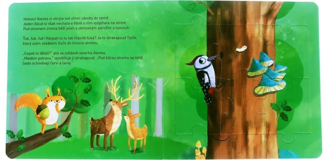 Svojtka & Co. Meine Puzzle-Kette Buch: Waldtiere