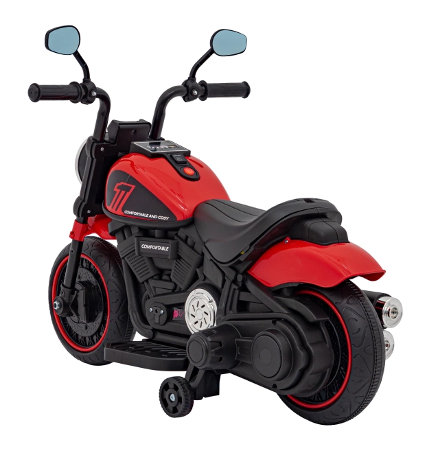 Motorrad Chopper FASTER – Rot