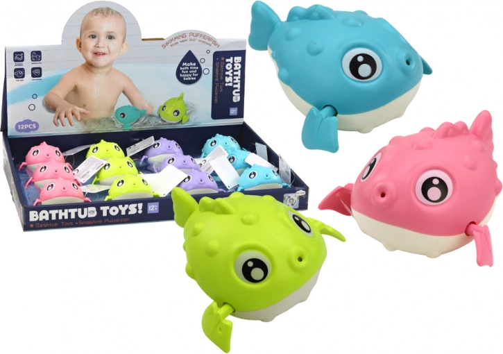Schraubbares Badespielzeug mit schwimmenden Fischen