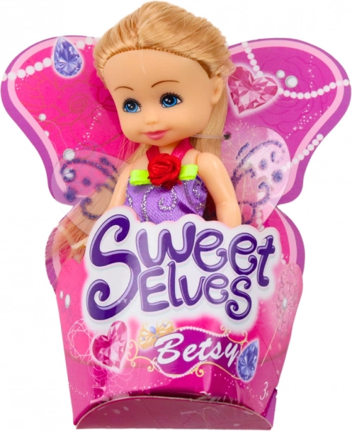 Mini-Puppe Elf Betsy 11,5 cm Verschiedene Muster