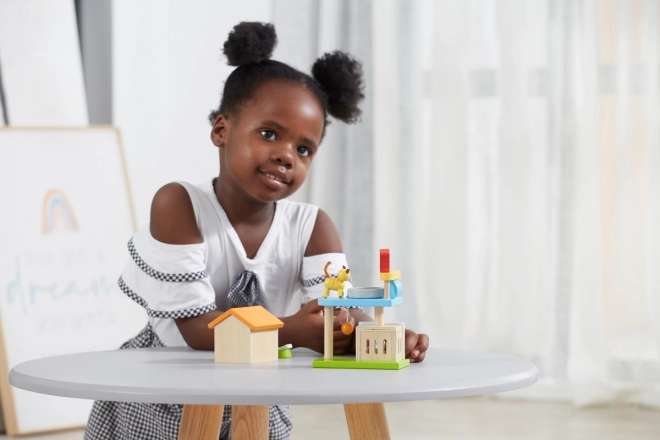 Holztierset für Kinder