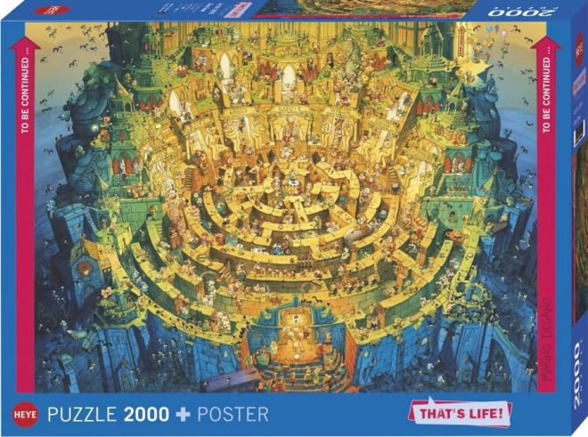 Heye Puzzle That's Life: Hluboko - 2000 Teile