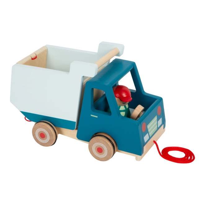 Bewegliche Mulde und Fahrer